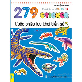 279 Sticker - Cuộc phiêu lưu thời tiền sử