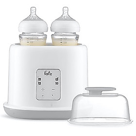 Máy hâm sữa - tiệt trùng điện tử Faztbaby 2 bình cổ rộng DUO 2