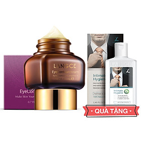Kem Dưỡng Da Vùng Mắt Ngừa Mụn Thịt - Giảm Thâm - Nhăn 20ml cho Nam TẶNG Gel Vệ Sinh Vùng Kín Nam 100ml LANGCE