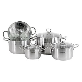 Mua Bộ Nồi Inox 3 Đáy Sunhouse Sh 895