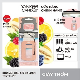 Giấy Thơm Xe Yankee Candle - Pink Sands
