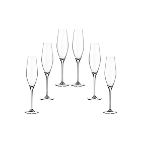 Mua Set 6 ly champagne Loxia 210ml Crystal Bohemia hàng chính hãng
