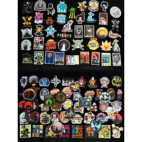 Bộ 20 sticker chủ đề One Piece, Luffy Mũ Rơm stickers cao cấp trang trí Vali Laptop Mũ Bảo Hiểm Xe Máy Xe Đạp Đàn Guitar Ukelele chống nước 100% lâu phai dễ sử dụng