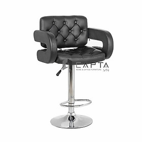 Mua Ghế quầy bar tăng giảm nệm PVC có tay vịn CB2142-P Nội thất Capta