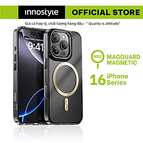 Ốp lưng Innostyle cho iPhone 16 Series Magguard Magnetic – Bảo vệ đỉnh cao, phong cách đẳng cấp, hàng chính hãng