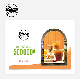 Phiếu Quà Tặng Gloria Jean's Coffees 500K