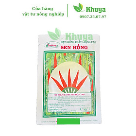 Mua Hạt giống Ớt Sen Hồng 085 5gr Cây phát triển khỏe - Kháng bệnh tốt KT