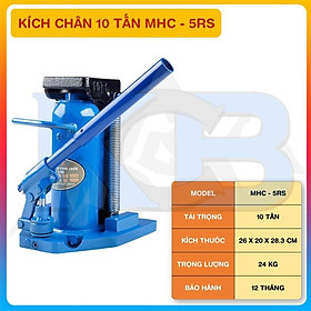 KÍCH CHÂN THỦY LỰC LOẠI 10 TẤN- KÍCH MÓC THỦY LỰC