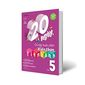 Nơi bán 20 Ngày Ôn Tập Toàn Diện Kiến Thức Tiếng Anh Lớp 5  - Giá Từ -1đ