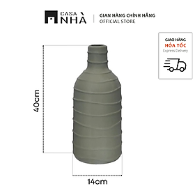 Mua Bình Gốm Men Nhám QUANDOI - Chất Lượng Xuất Khẩu EU Được Sản Xuất Cho Thị Trường Nội Địa - Casanhà Ceramic