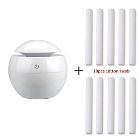 USB Aroma Diffuser Air Humidifier Essential Oil Diffuser 130ML Ultrasonic Remote Control Cool Mist Fogger LED Lamp