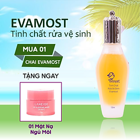 Dung Dịch Rửa Vệ Sinh Evamost Giúp Sạch Khuẩn, Se Khít, Dưỡng Hồng, Thơm Quyến Rũ - Chai 120ml - Chính hãng