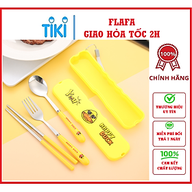 Mua Bộ Muỗng Đũa Nĩa Hình Vịt- Chính Hãng