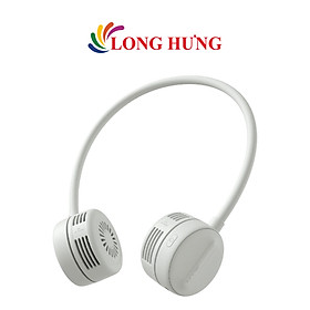 Quạt mini tích điện đeo cổ Jisulife Neck Fan Life1 1800mAh - Hàng chính hãng
