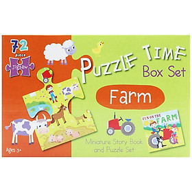 Hình ảnh Puzzle Time Box Set: Farm