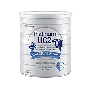 Sữa non UC2 Platinum Calcium Max lon 850g