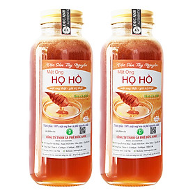 Combo 2 Chai Mật ong hoa cà phê HỌ HỒ (420g x 2 chai)
