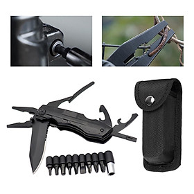 Multitool Knives Pliers Multifunctional Wire Cutter Survival Tool for Hiking