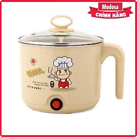 Mua Nồi Lẩu  Ca Nấu Mì Siêu Tốc 18Cm Mini Modosa Đa Năng  Chiên  Hấp  Lẩu  Rán Siêu Tiện Dụng - Hàng Chính Hãng