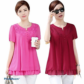 Áo voan phối ren cao cấp BT27-0820