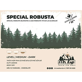 Mua Cafe hạt Mr. Kafe Specoal Robusta (100g)