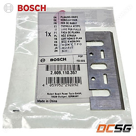 Lưỡi bào 82x29x3mm cho máy bào Bosch GHO6500 2609110357 (01 lưỡi) | DCSG