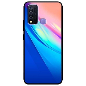 Ốp lưng dành cho Vivo Y30 - Y30i - Y50 mẫu Hình Nền Hồng Xanh