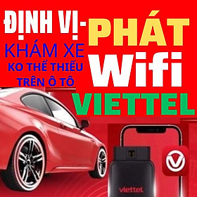 Mua  CHÍNH HÃNG  Định Vị Hành Trinh Trình ô tô Vcar Viettel là Thiết Bị Giám Sát Sức Khoẻ Xe  phát WiFi Mới nhất 2022