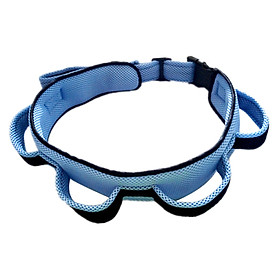 Walking Belt with 4 Handles Adjustable Assistant Equipment Tool Band Sling Waist Belt for Patient Seniors Medical Nursing Disabled