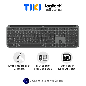 Bàn phím không dây mỏng Logitech Signature K950 - Hàng Chính Hãng