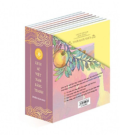 Combo Lịch sử Việt Nam bằng tranh (bản màu, bìa cứng) - Hộp 8 cuốn