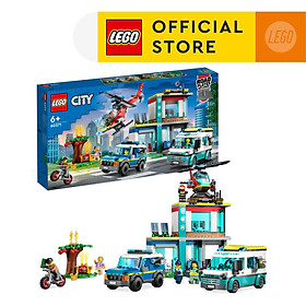 LEGO City 60371 Trụ Sở Cứu Hộ Khẩn Cấp (706 Chi Tiết)