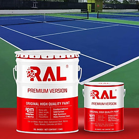 Mua Sơn sân thể thao Epoxy hệ lăn RAL SPORT GUARD - 5KG
