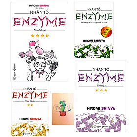 [Download Sách] Combo Nhân Tố Enzyme : Trẻ Hóa, Phương Thức Sống Lành Mạnh, Minh Họa, Thực Hành ( Tặng Kèm Sổ Tay )