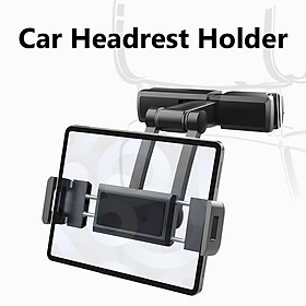 Car Rear Pillow Tablet Phone Holder Rear Seat Headrest Support Stand Telescopic Protective Bracket