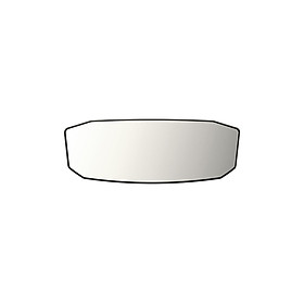 Rear View Mirror Wide Angle Mirror Clip On Curved Convex Rearview Mirror Reduce Blind Spot Effectively 299*90mm