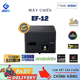Máy chiếu Android mini Epson EF-12 Công nghệ laser EpiqVision - Hàng chính hãng 
