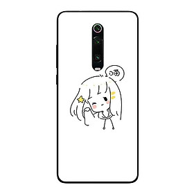 Ốp Lưng in cho Xiaomi Redmi K20 Pro Mẫu Nàng Đáng Yêu - Hàng Chính Hãng