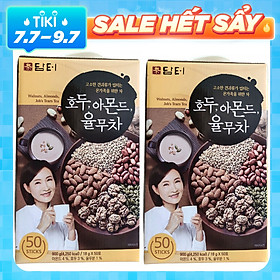 Combo 2 hộp Bột ngũ cốc Damtuh Hàn Quốc 50 gói x 18g