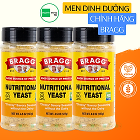 Nấm men Dinh Dưỡng Nutritional Yeast Bragg 127g - Nutritional Yeast Bragg 127g (combo 3 hộp)
