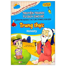 Hình ảnh Truyện Tranh Tư Duy Cho Bé - Song Ngữ Việt-Anh - Trung Thực