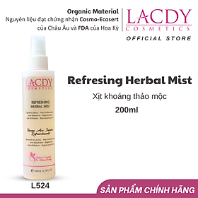 Xịt khoáng thảo mộc se khít lỗ chân lông, chống ô nhiễm da, ngăn ngừa lão hóa - L524 REFRESHING HERBAL MIST