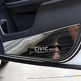 Ốp chống xước Tapli, Táp li cửa Honda Civic 2016-2019