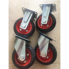 Mua Bộ 4 Bánh xe đẩy 160x50 mm tải trọng 300 kg