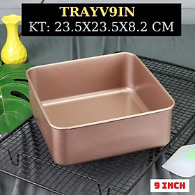Mua Khay Nướng Bánh Bông Lan Phomai Đài Loan Đáy Liền Cao 8 Cm Chống Dính Cao Cấp