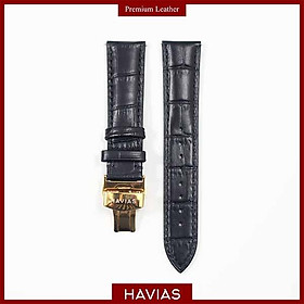 Dây đồng hồ HAVIAS Lux8 - Dây Nâu (Brown)