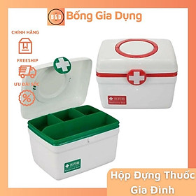 Mua Hộp Đựng Thuốc Gia Đình  Tủ Thuốc Và Dụng Cụ Y Tế  Thùng Đựng Đồ Sơ Cứu Đa Chức Năng
