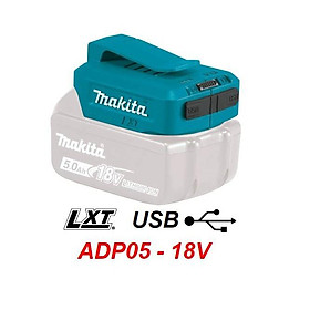 Mua Bộ chuyển đổi pin 18V Makita thành sạc dự phòng cổng USB ADP05 MAKITA  - Chính Hãng