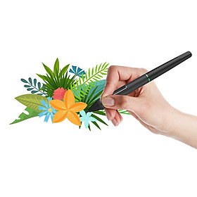 UGEE P55C Battery Stylus Rechargeable Pressure Pen with USB Charging Cable for UGEE UG1910B/ UG2150/ HK1560 Graphics