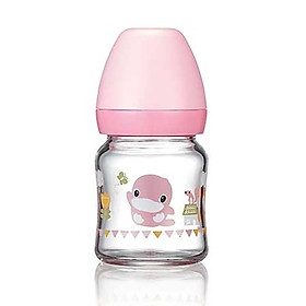 Bình sữa thủy tinh cổ rộng KUKU KU5864 120ML